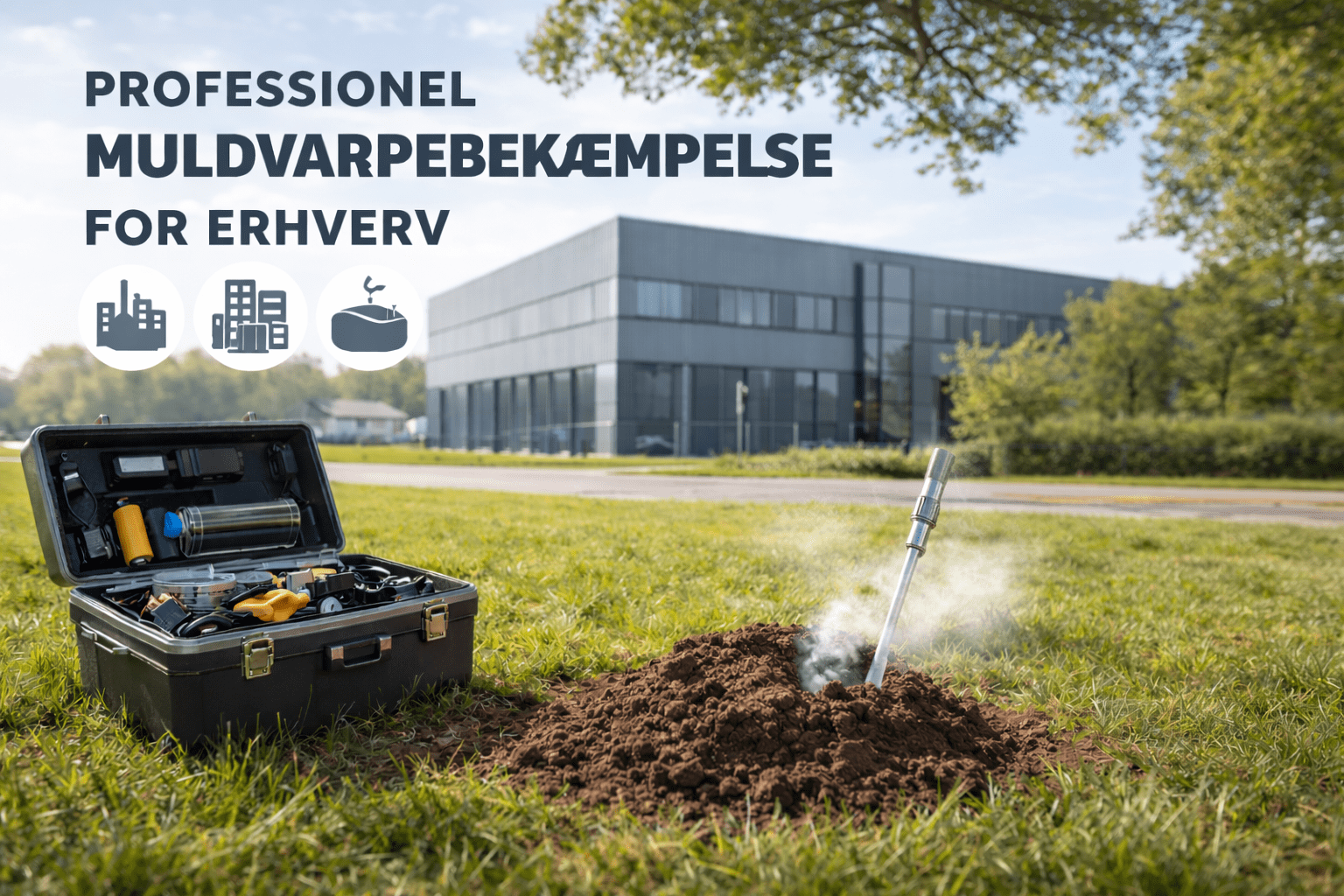 Muldvarpebekæmpelse erhverv og boligforeninger (B2B)
